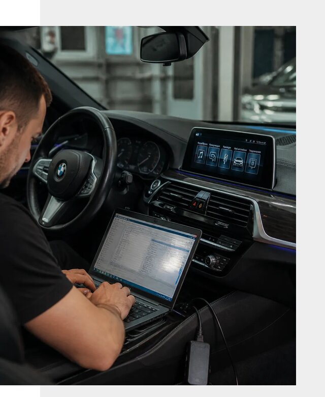 Русификация мультимедиа BMW для авто под ключ в Щекине