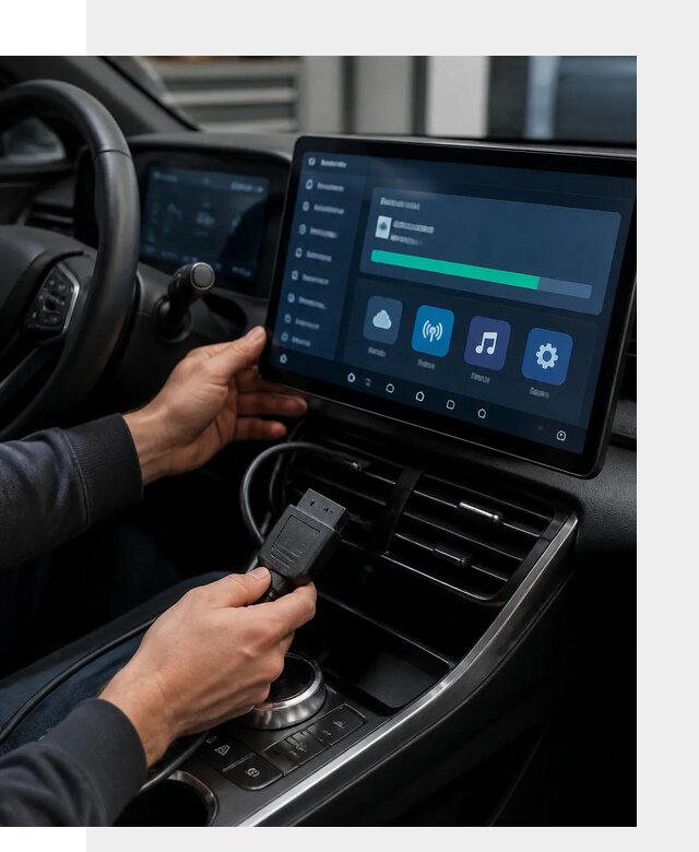 Установка приложений BYD для автомобиля под ключ в Щекине