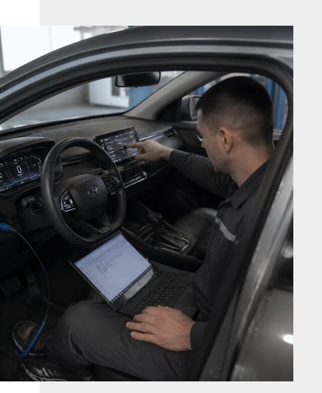Русификация Changan LAMORE в Щекине с сохранением функций