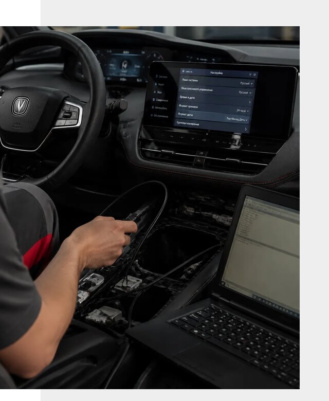 Русификация автомобиля Changan UNI-K под ключ в Щекине