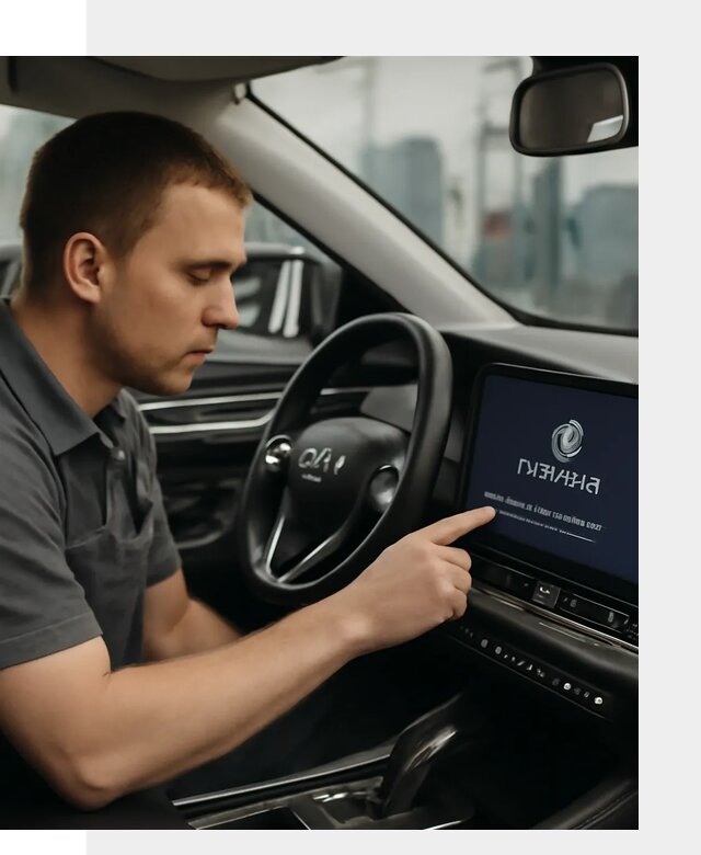 Установка приложений Changan и сервисов в авто в Щекине