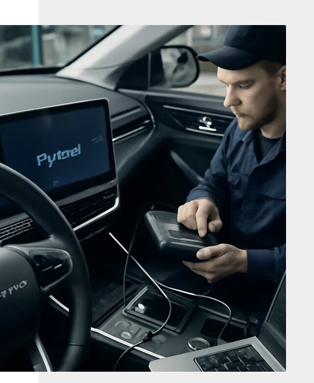 Русификация автомобилей Jetour с адаптацией меню в Щекине