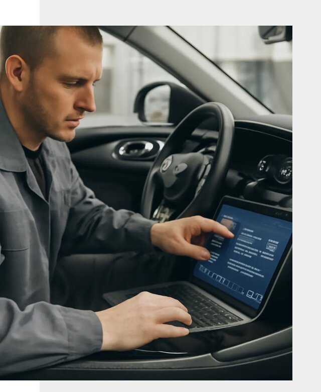Русификация приборной панели автомобиля Lynk Co в Щекине