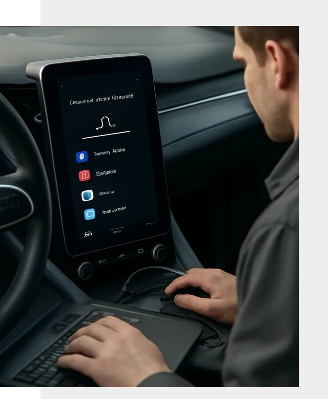 Установка приложений Lynk Co на автомобиль в Щекине