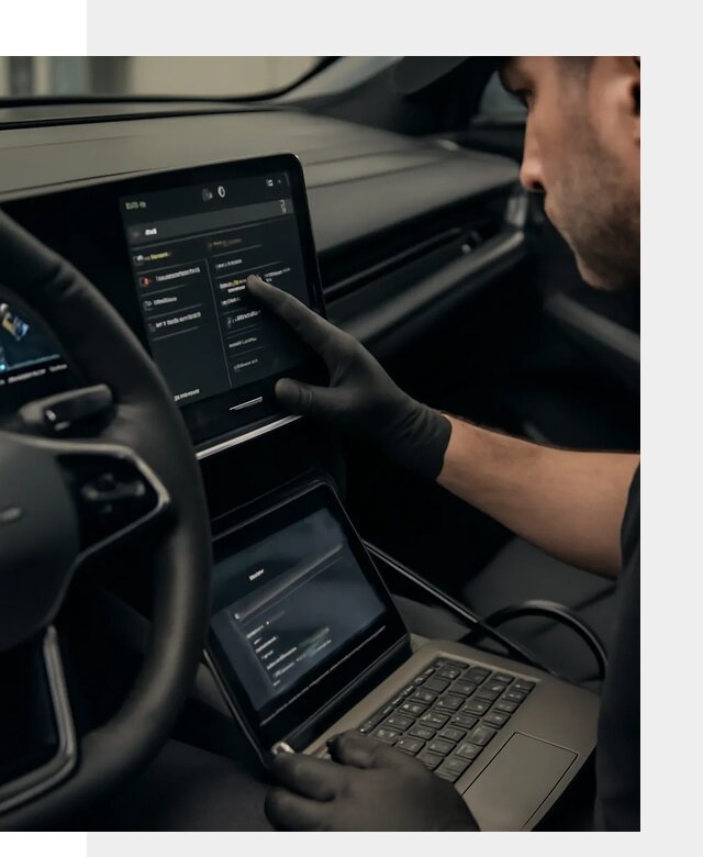 Русификация приборной панели Rising автомобиля в Щекине
