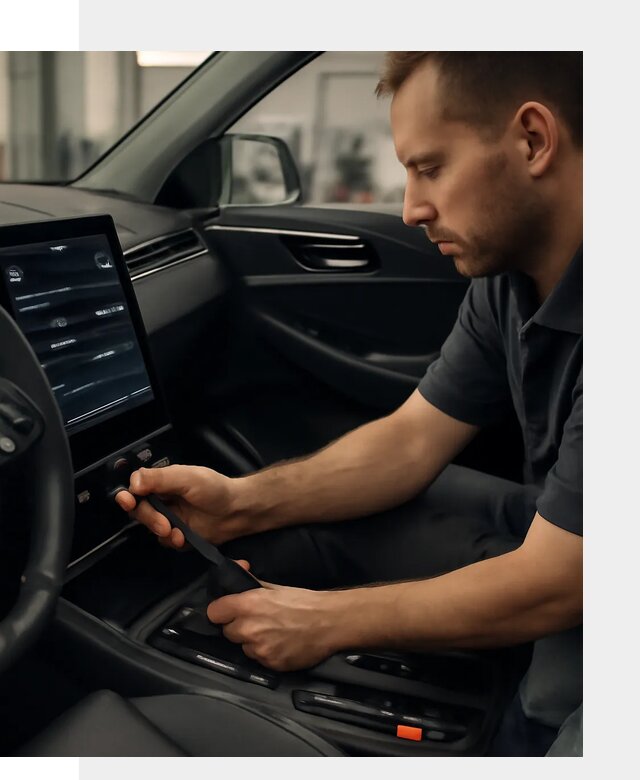 Восстановление автомобиля после русификации в Щекине