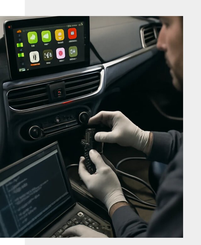 Активация Apple CarPlay в Щекине для штатной мультимедиа