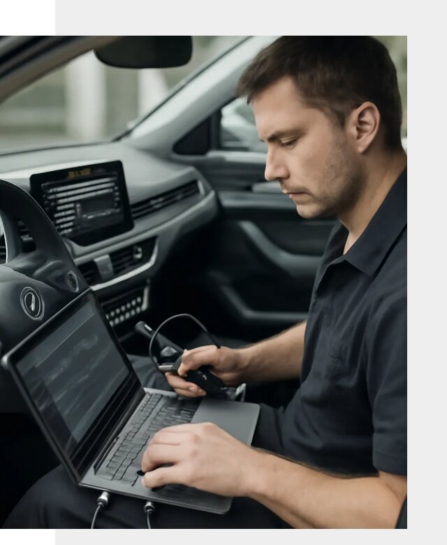 Настройка телематики автомобиля под ключ для авто в Щекине