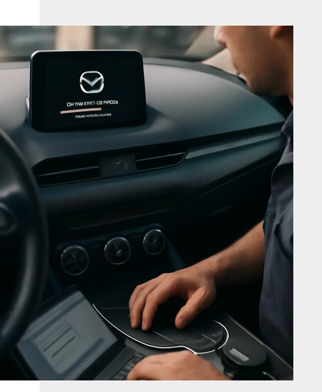 Установка приложений Mazda на мультимедийную систему в Щекине